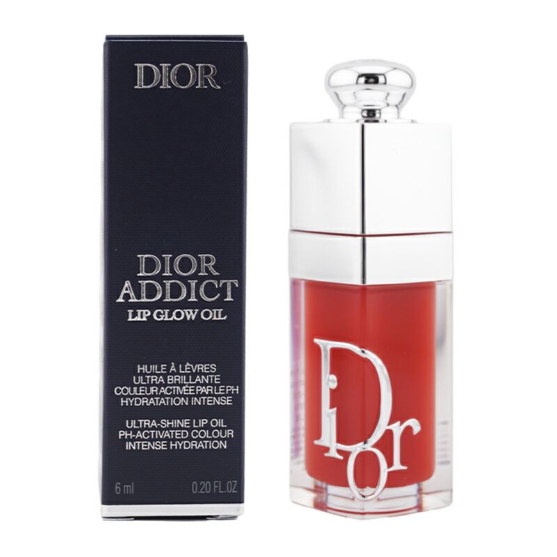 DIOR ディオール アディクト リップ グロウ オイル[012 ローズウッド]6ml リップオイル グロス 血色感 リップケア ツヤ 保湿[ギフトラッピング対応]