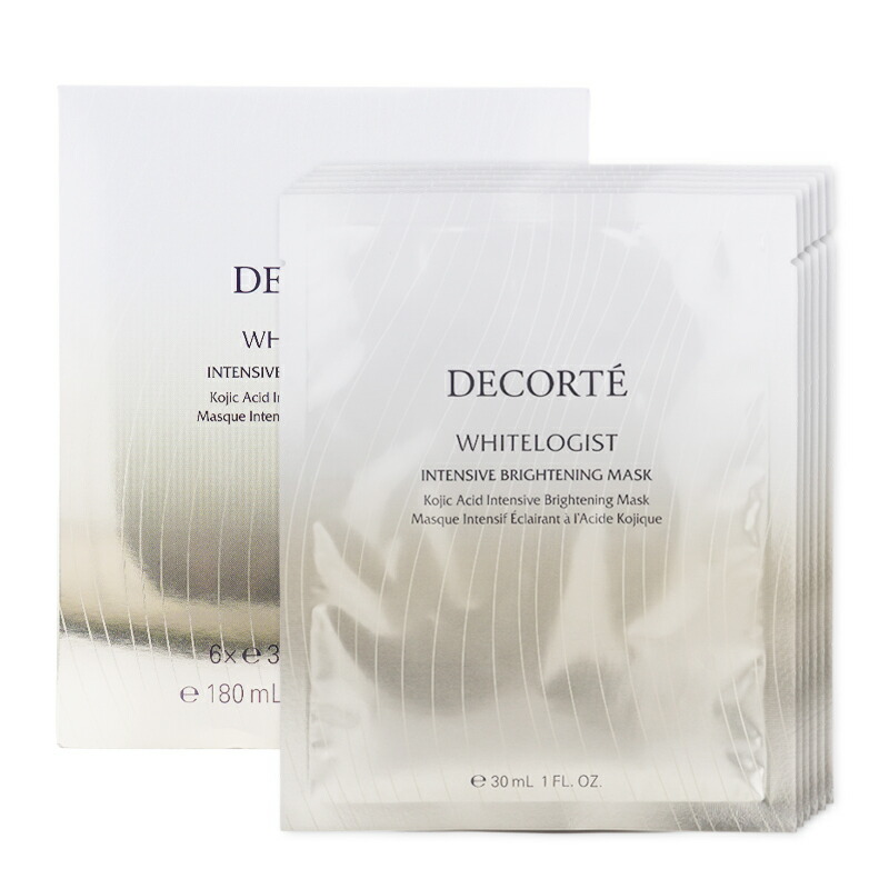 COSME DECORTE コスメデコルテ ホワイトロジスト インテンシブ ブライトニングマスク 30mL 6枚入り シート状マスク [医薬部外品][ギフトラッピング対応]