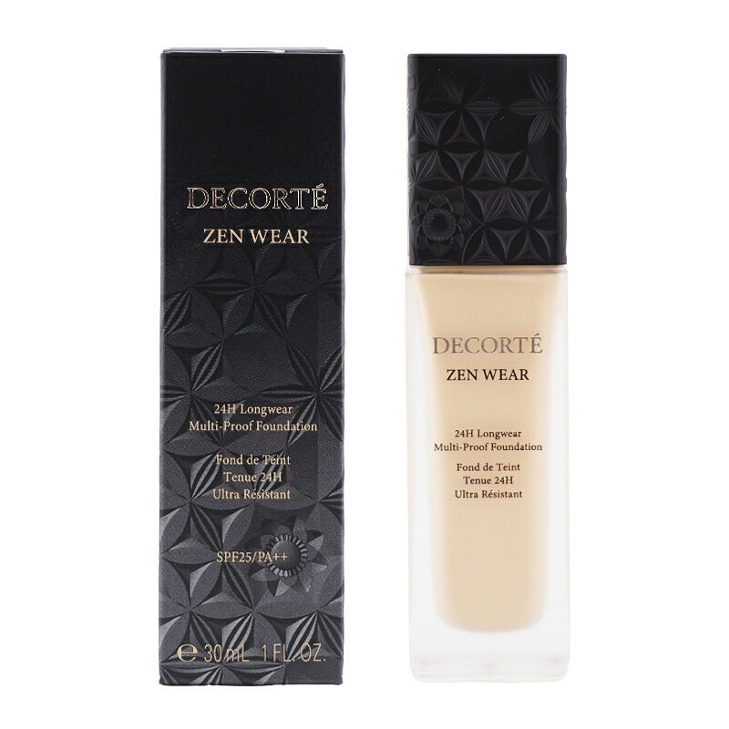 COSME DECORTE コスメデコルテ ゼン ウェア ステイ W14 ファンデーション 30mL SPF25・PA++透明感 カバー 美容成分[ギフトラッピング対応]