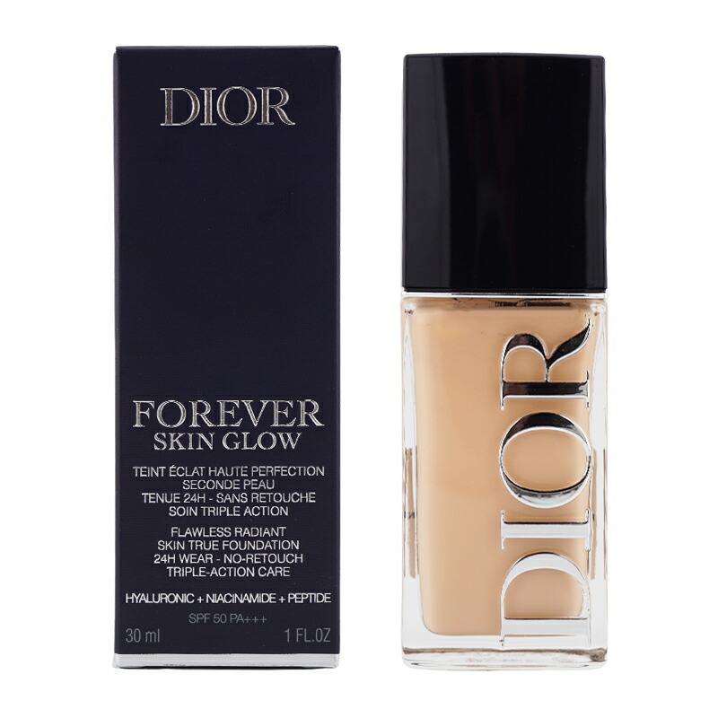 DIOR クリスチャンディオール フォーエヴァー フルイド ひと肌 グロウ[1N 中立的]30ｍL リキッドファンデーション SPF50 PA+++[ギフトラッピング相応う] ファンデーション-ベースメイク・メイクアップ