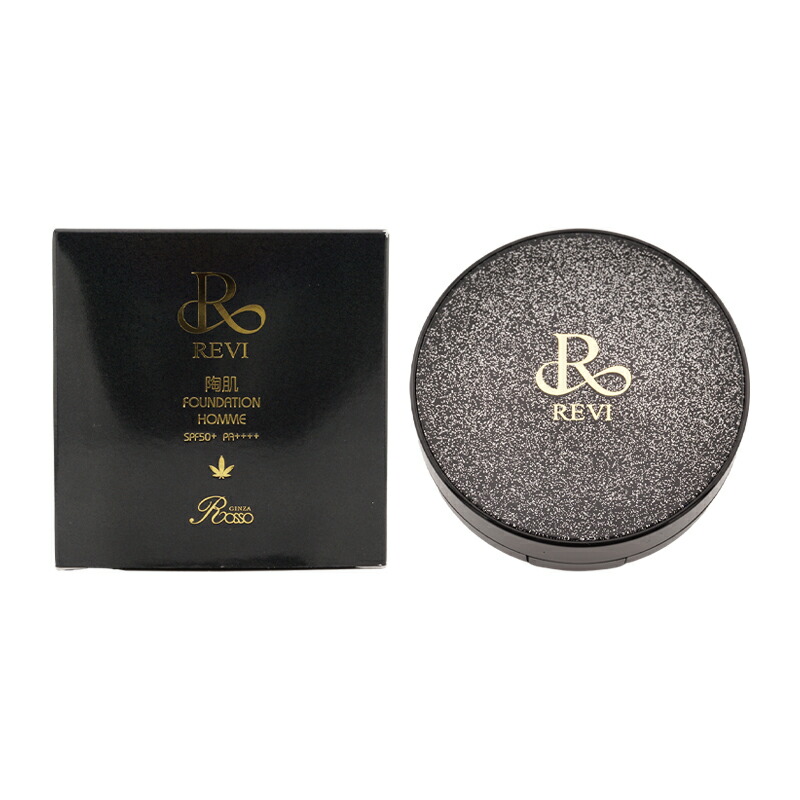 ルヴィ陶肌ファンデーションオム 15g 【本体＋レフィル】2点セット 楽天市場】【正規品】REVI ルヴィ 陶肌ファンデーション 本体