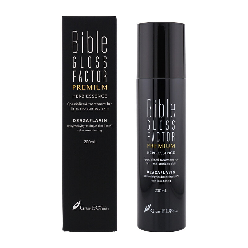 Bible GLOSS FACTOR PREMIUM バイブルグロスファクター プレミアムハーブエッセンス 200ml 美容液 保湿 かわき切る[ギフトラッピング相応う]
