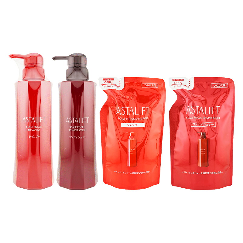 アスタリフト スカルプフォーカス シャンプー コンディショナー 360ml 楽天市場】ASTALIFT アスタリフト スカルプフォーカス シャンプー