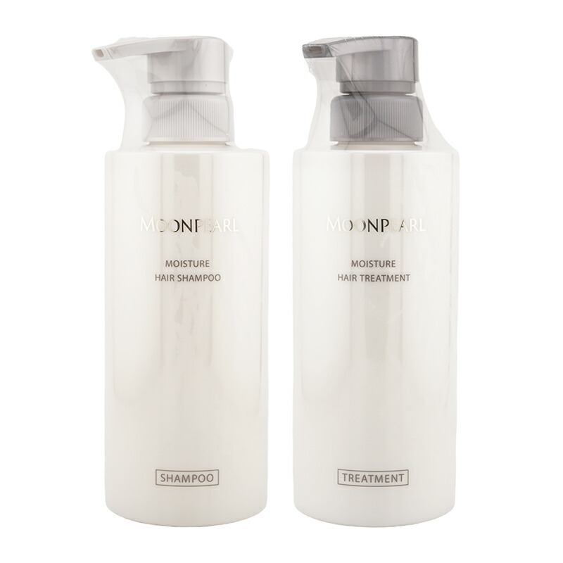 [セット]MIKIMOTO COSMETICS ミキモト コスメティックス ムーンパール モイスチャー ヘアシャンプー ヘアトリートメント 400ml [ギフトラッピング対応]