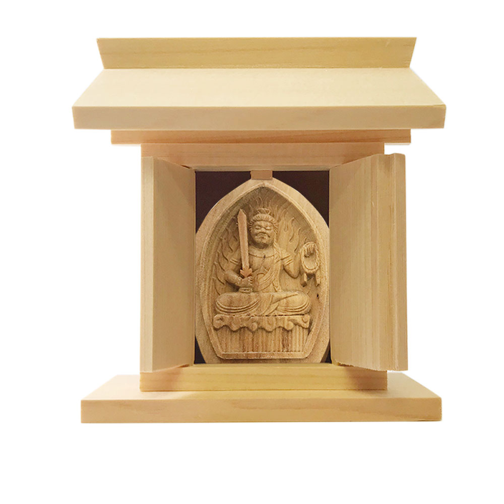 高級香木白檀　聖観音菩薩御守 楽天市場】総白檀お守り仏 千手観音菩薩 守護本尊(子年) 祠付