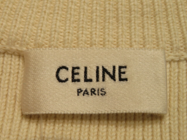 大黒屋 中古 M アイボリー ネイビー コットン Celine セリーヌ ワンピース レディース 質屋 大黒屋 ワンピース 432 中古ブランド品なら老舗の質店 質屋大黒屋