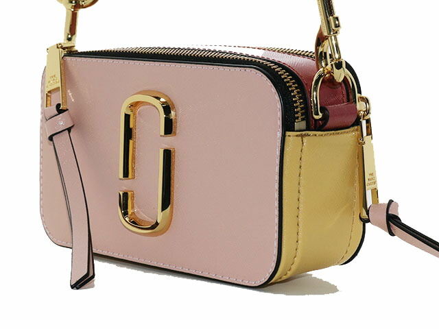 新しいコレクション Marc By Marc Jacobs マークバイマークジェイコブス スナップショット ピンク イエロー カーキ レザー 433 中古 大黒屋 質屋 大黒屋 配送員設置送料無料 Ozonolifeperu Com