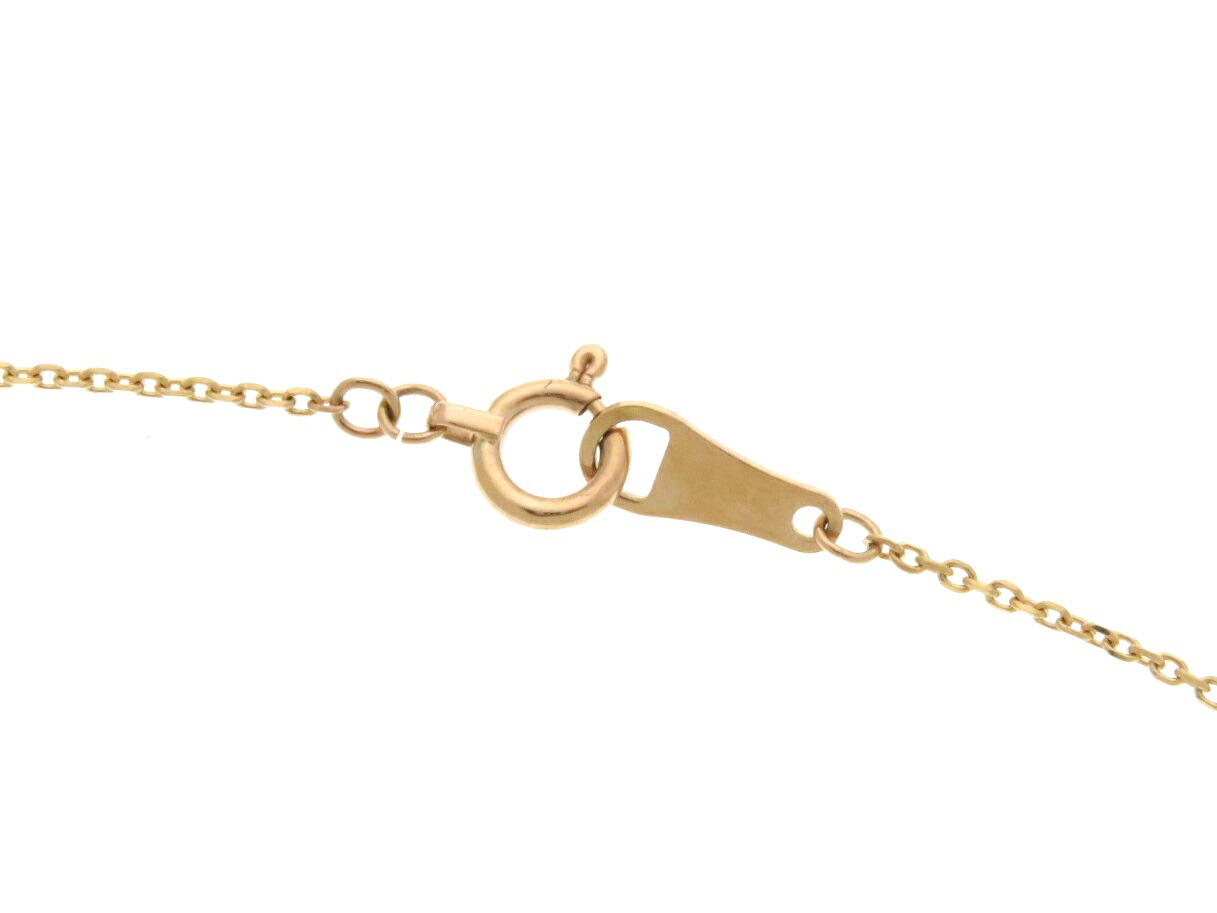 Agete アガット ネックレス 一粒ダイヤ K18ピンクゴールド ダイヤモンド0 03ct 431 中古 大黒屋 Butlerchimneys Com