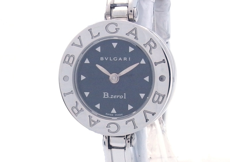 Bvlgari ブルガリ 時計 B Zero1 Bz22s クオーツ ステンレス 黒文字盤 女性用 432 中古 大黒屋 Bluewaterwells Com