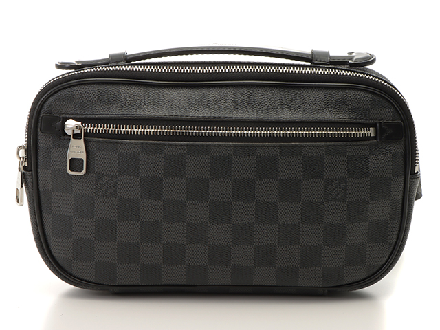 Louis Vuitton ルイヴィトン アンブレール ダミエ グラフィット N412 437 中古 大黒屋 Bouncesociety Com