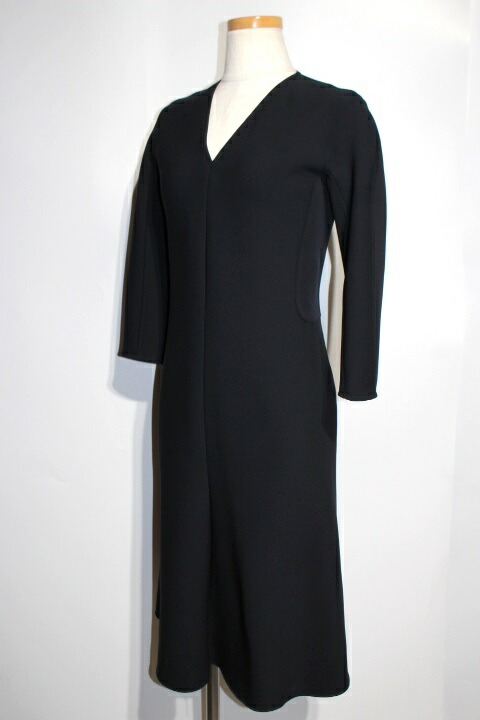 Hermes エルメス ワンピース レディース34 ネイビー ウール ナイロン 432 中古 大黒屋 Cgco Org