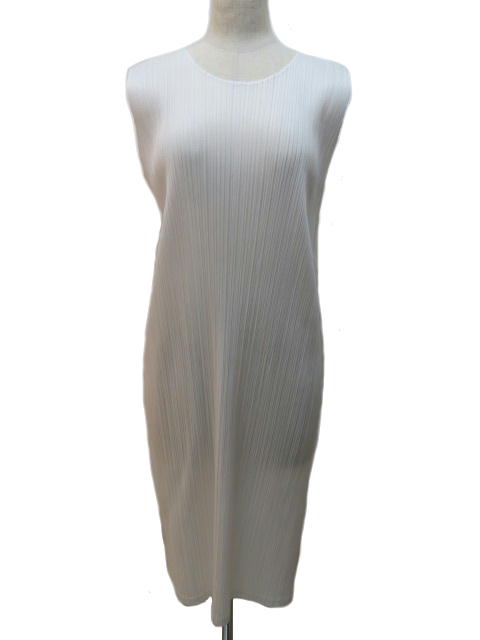Pleats Please プリーツ プリーズ ワンピース レディース 3 ホワイト ポリエステル 432 中古 大黒屋 Kzameeza Com