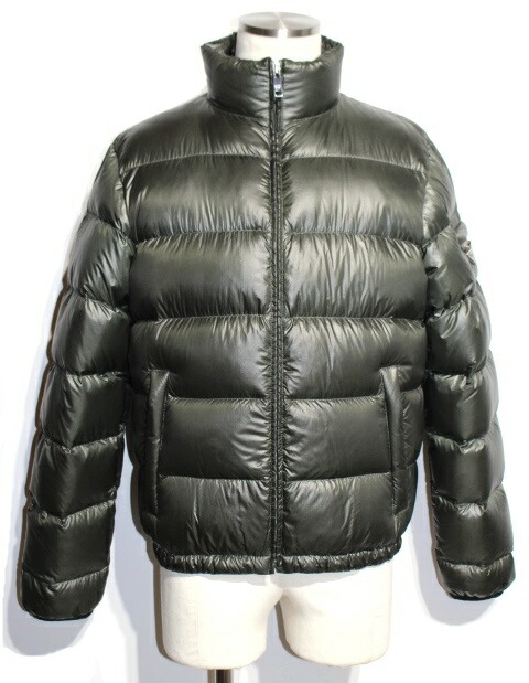 Prada プラダ アウター ダウンジャケット メンズ48 カーキ ナイロン 16年 0 中古 大黒屋 Fitzfishponds Com