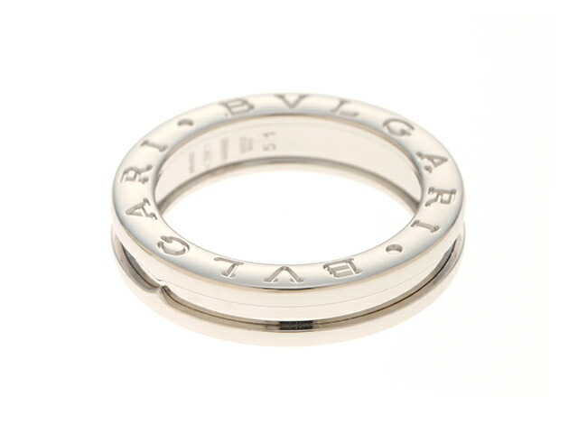 くらしを楽しむアイテム BVLGARI ブルガリ パレンテシオープンワークリング 指輪 750WG ホワイトゴールド 10.4g 52号  2143200461825