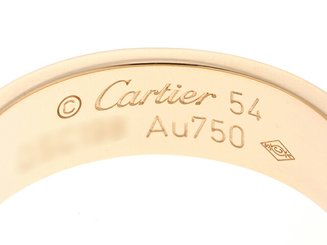 日本正規代理店品 Cartier カルティエ リング 指輪 ラブリング Yg イエローゴールド 54号 5 9g A Fucoa Cl