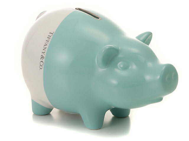 14810円 アイテム勢ぞろい TIFFANY Co. ティファニー ピギーバンク 販売価格の低下 Tiffany ティファニー ピギーバンク 豚 貯金箱 食器