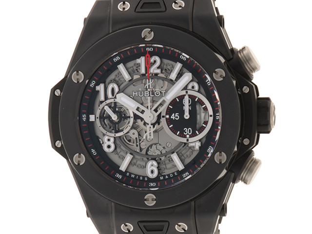 最安値に挑戦】 HUBLOT ウブロ ビッグバン ブラックマジック 411.CI