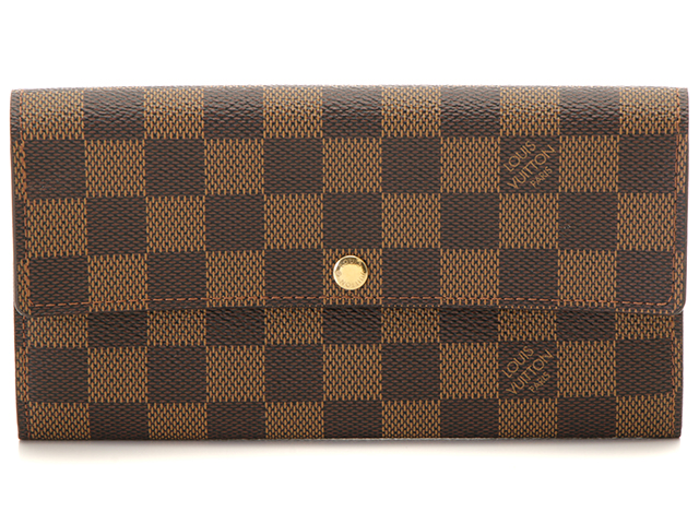 買収 LOUIS VUITTON ルイヴィトン ポルトフォイユ サラ N61734 ダミエ