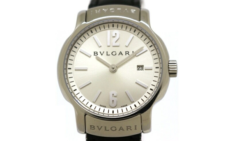 最大59％オフ！ BVLGARI ブルガリ ソロテンポ ST29S シルバー