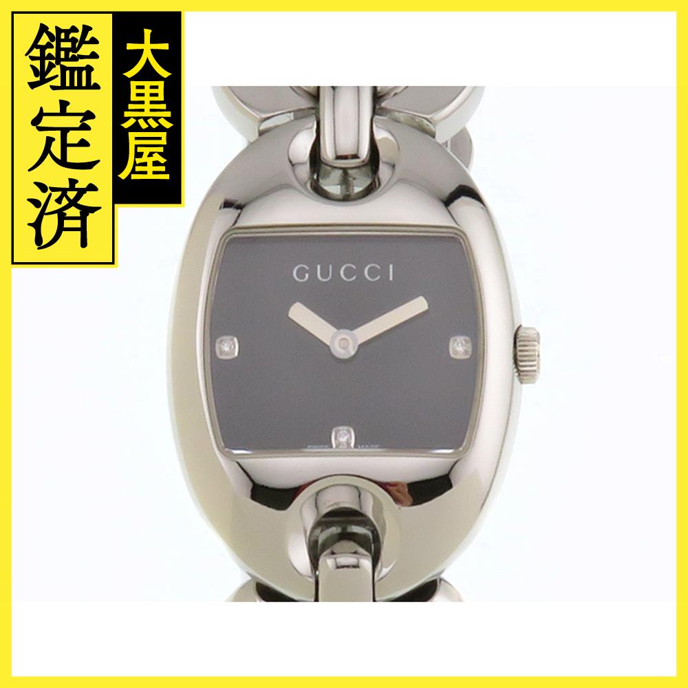 GUCCI レザー 時計 ホワイト文字盤 GUCCI GUCCI/グッチ 7200L レディースウォッチ 白文字盤