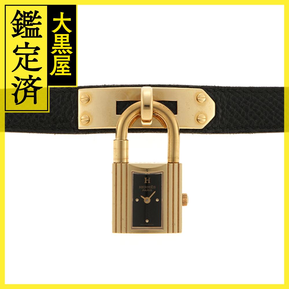 確実正規品！希少HERMES エルメスケリーウォッチ刻印有り エルメスケリーウォッチ □A刻印(1997年頃)刻印 レディース