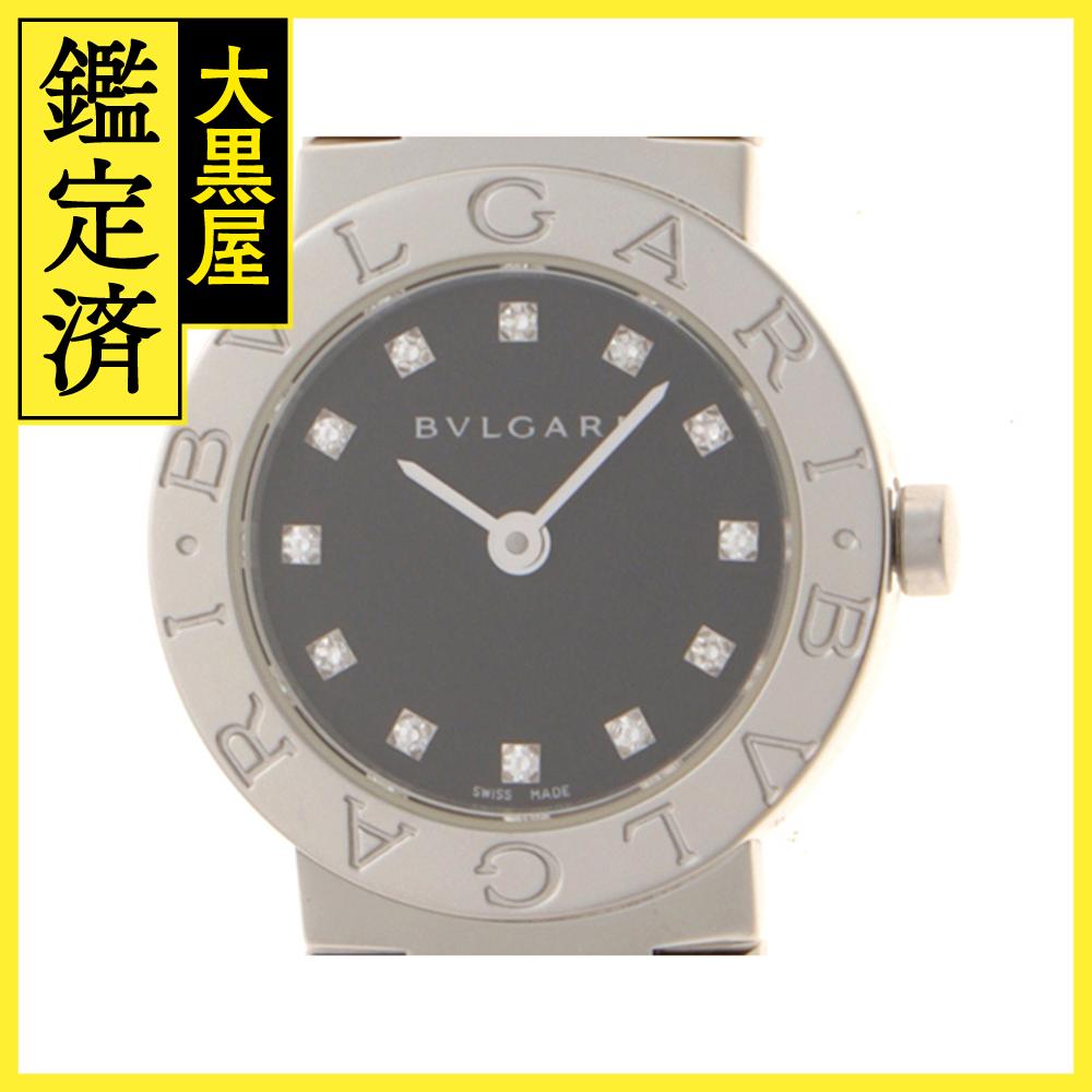 ブルガリ BB23SS 黒文字盤 12Pダイヤ 楽天市場】o【BVLGARI】BB23SS ブルガリブルガリ 12P ダイヤ