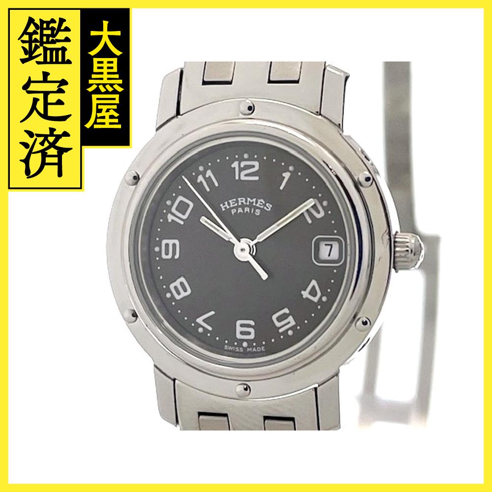 【新品電池】225 エルメス エスパス ES2.210 人気 レディース デイト 楽天市場】エルメス エスパス 腕時計 ES2.210 クオーツ シルバー文字盤