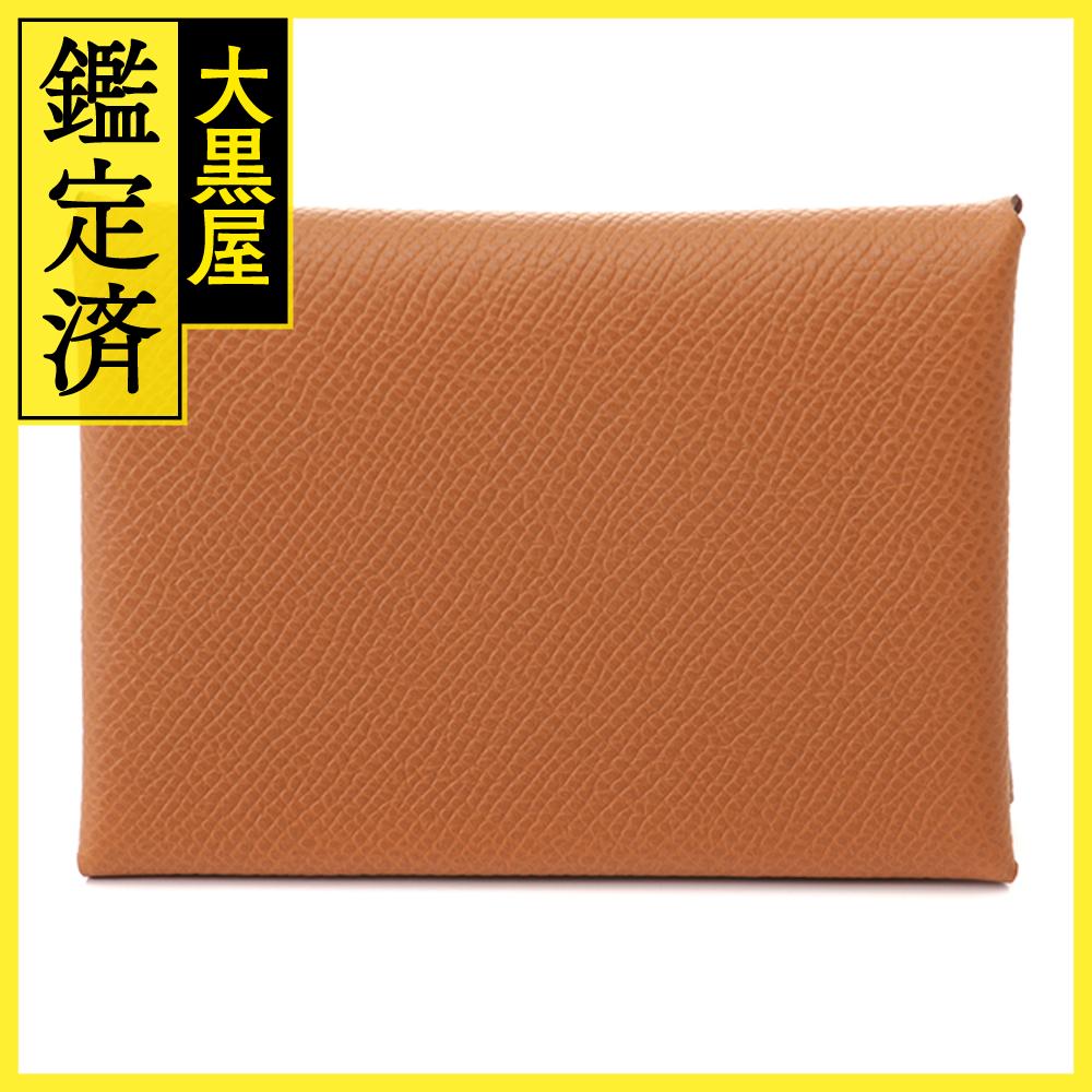 HERMES Calvi エルメス　カルヴィ ゴールド ゴールド（金色）系 HERMES Calvi(エルメス カルヴィ) カード