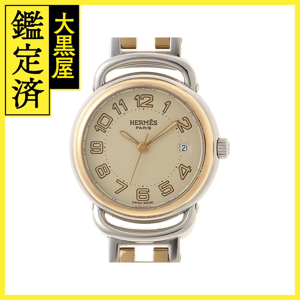 【美品】HERMES エルメス　プルマン　デイト　クォーツ　腕時計 楽天市場】【ウォッチ】HERMES エルメス プルマン ホワイト文字