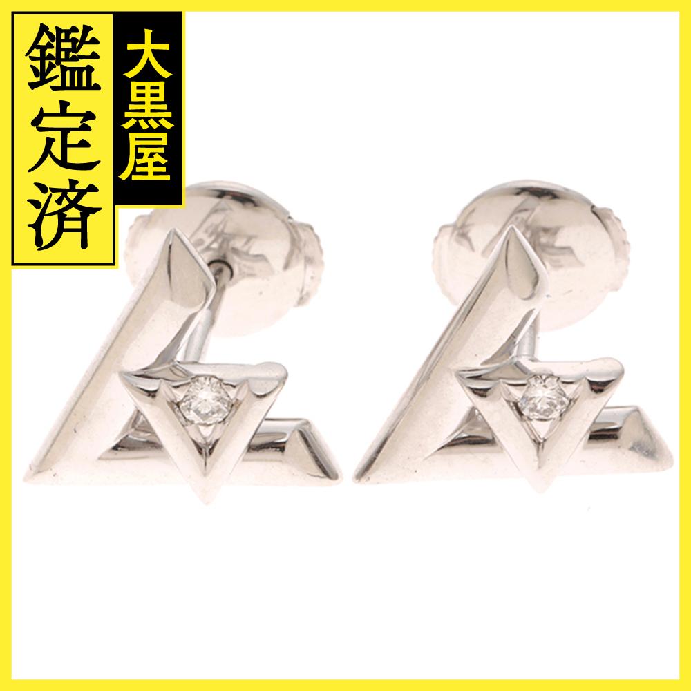 【美品】ルイヴィトン定番人気キラキラピアス片耳 楽天市場】極美品 ルイヴィトン Louis Vuitton LV ヴォルト アップ