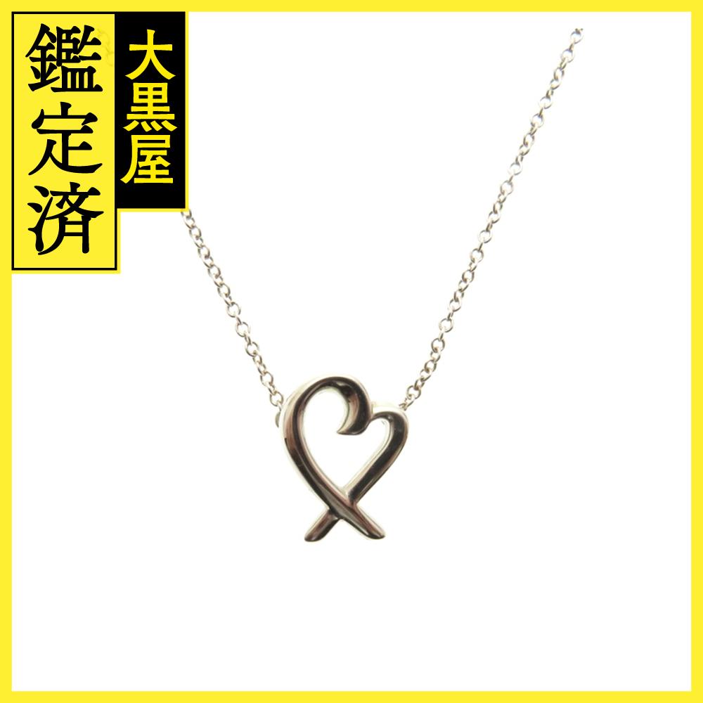 TIFFANY&Co. ティファニー ラビングハートネックレス シルバー925 美品】TIFFANY&CO ティファニー ネックレス シルバー ラビング