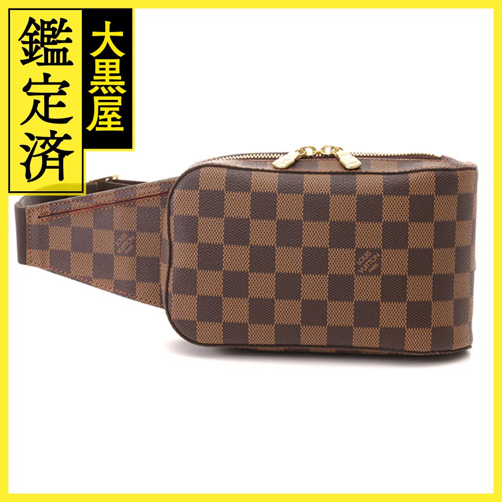 【ジャンク品】Louis Vuitton ダミエ・ジェロニモス(旧モデル) 楽天市場】【中古】 ルイヴィトン LOUIS VUITTON ダミエ