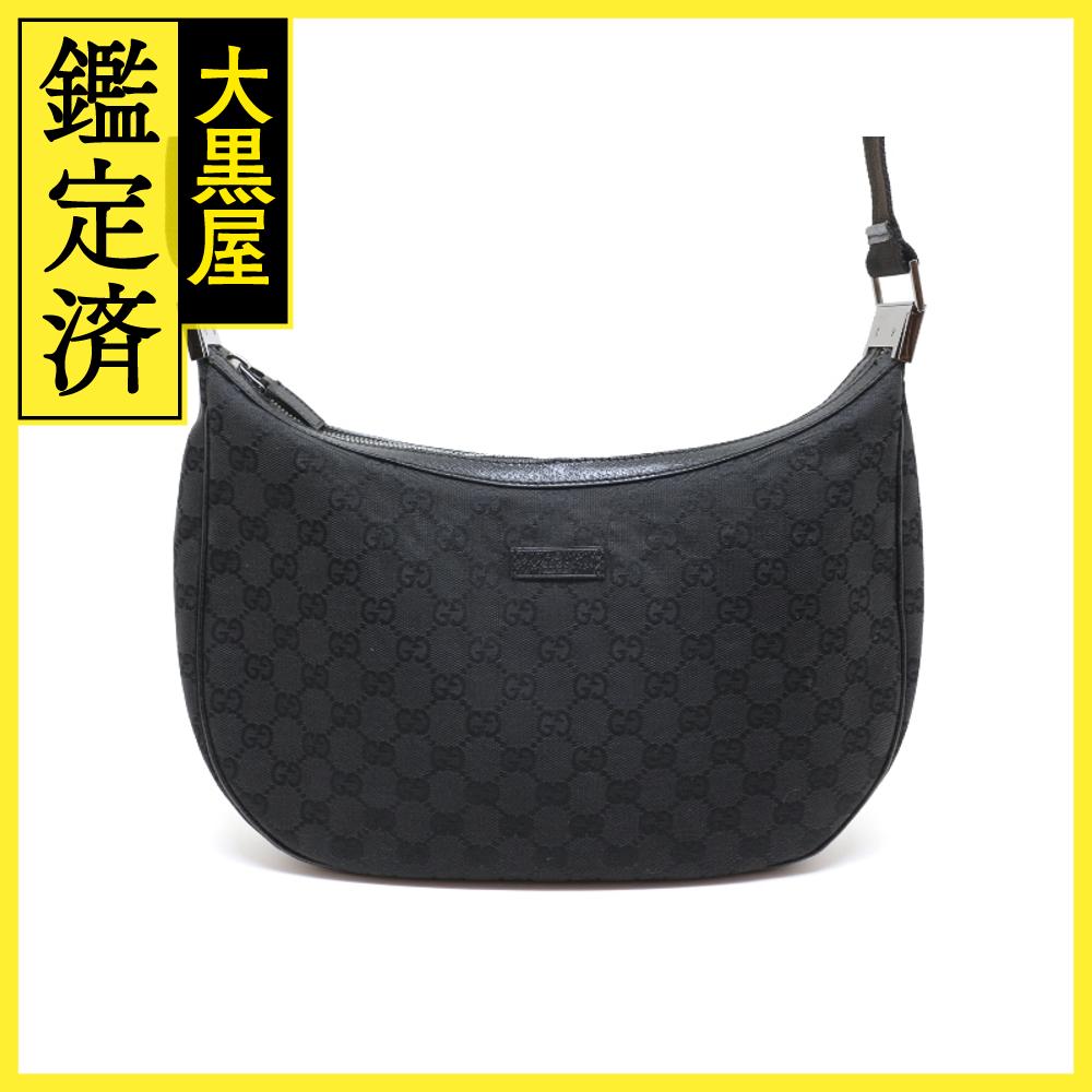 GUCCI グッチ　ショルダーバッグ メッセンジャー GG キャンバスレザー 黒 楽天市場】【バッグ】GUCCI グッチ GGキャンバス ショルダー