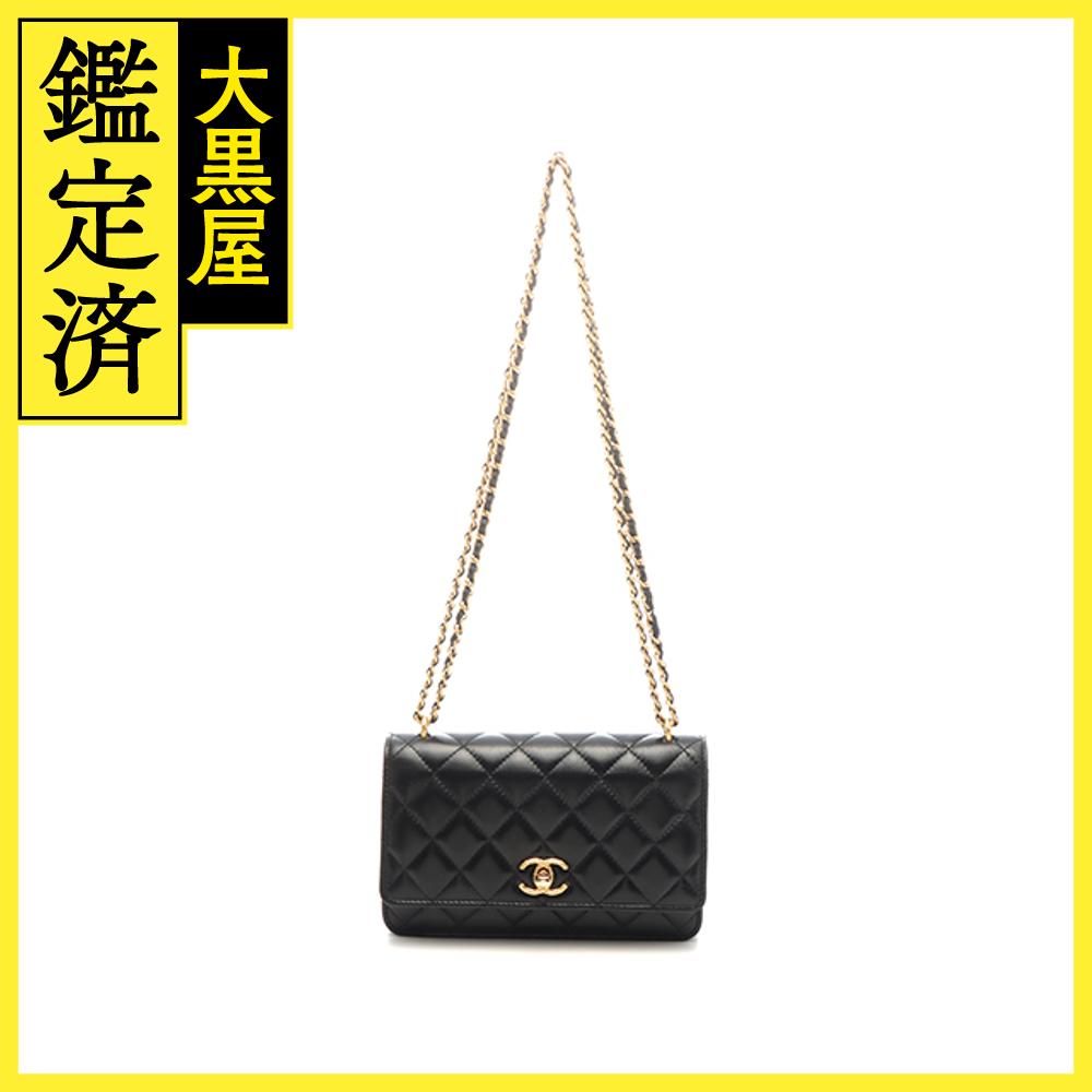 【VINTAGE】シャネル マトラッセ キャビアスキン ウォレット 楽天市場】CHANEL シャネル マトラッセ チェーンウォレット