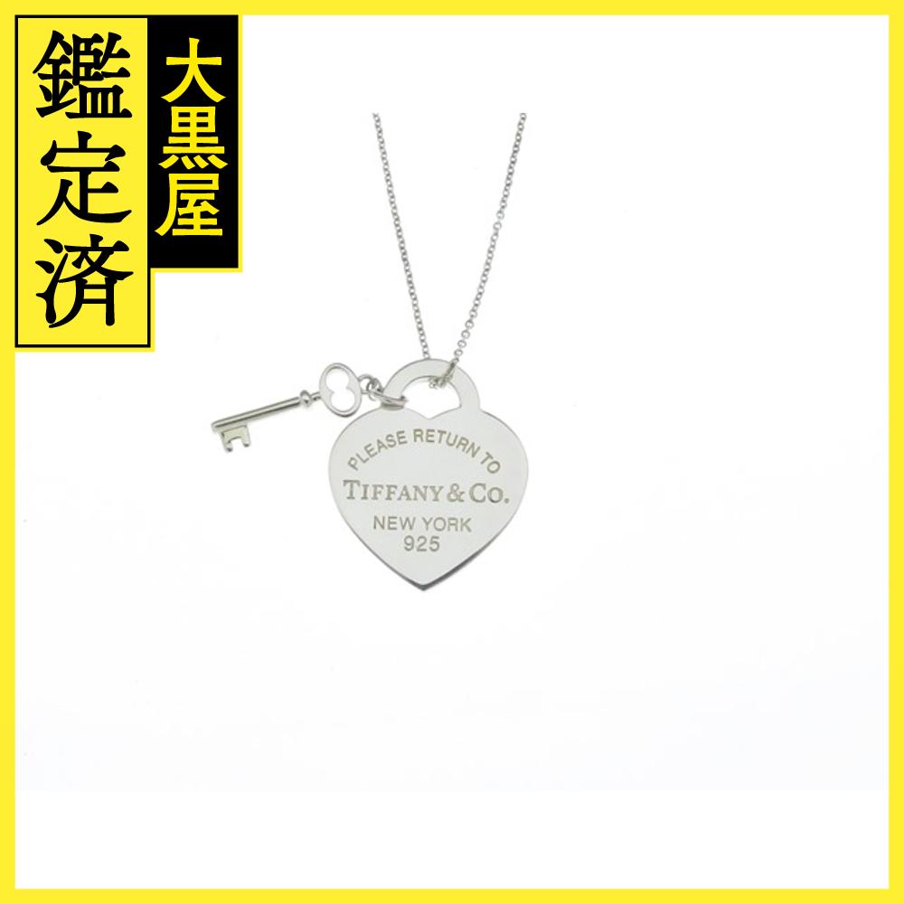 【美品】 ティファニー リターントゥ ハート カデナロック ネックレス A474 美品】 ティファニー リターントゥ ハート カデナロック