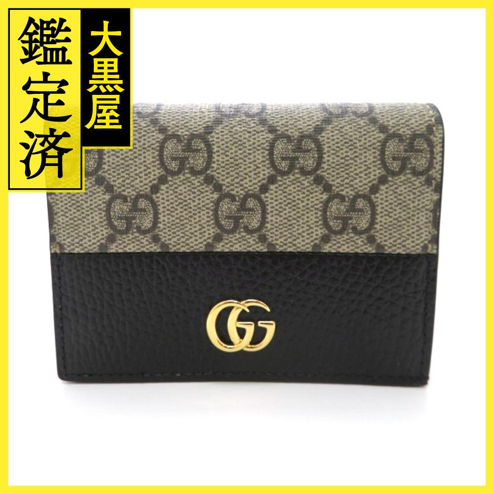 美品✨グッチ　二つ折り　財布　クーリエ　UFO GG柄　PVC レザー　金ロゴ imgrc0079092229.jpg