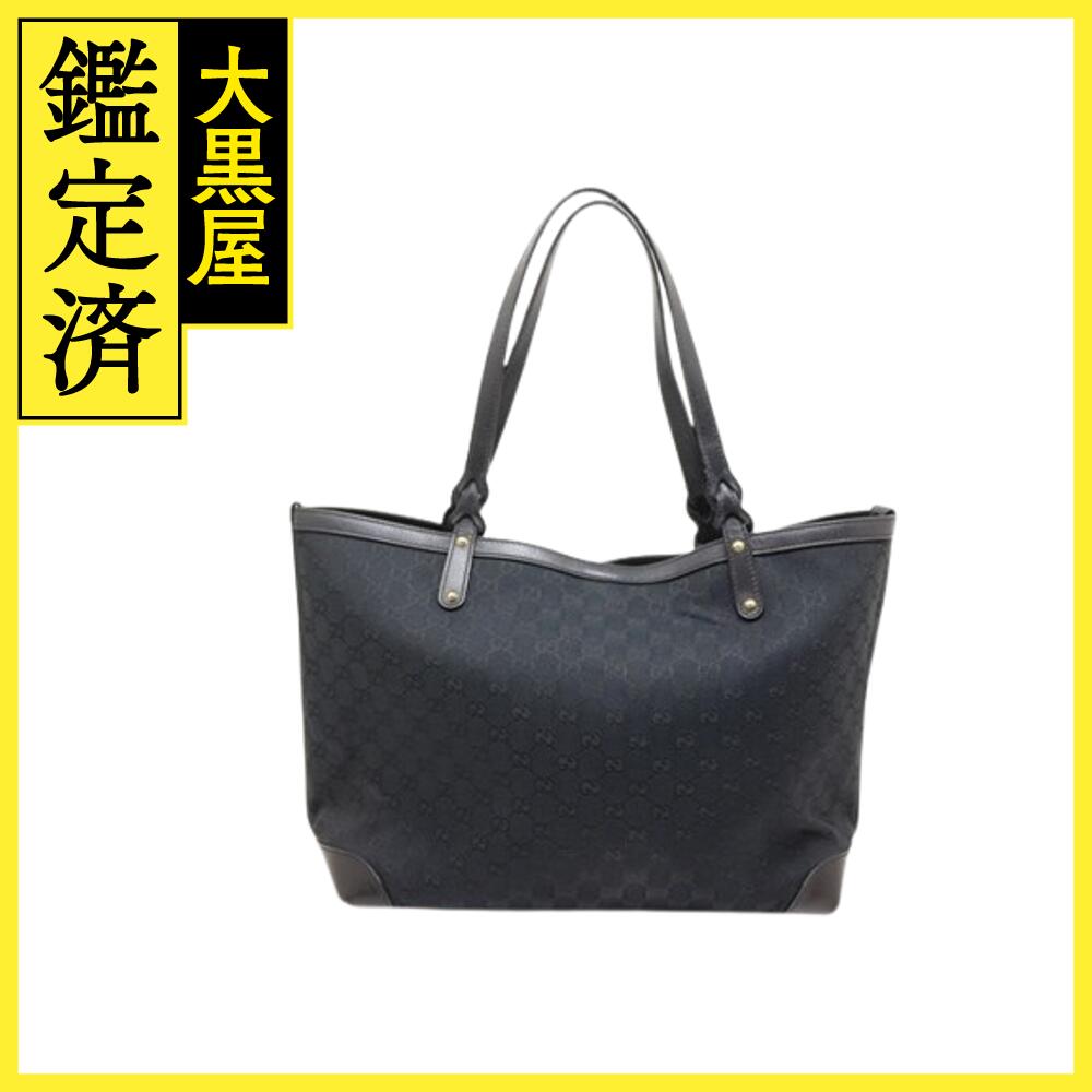 Gucci ブラックキャンバスバッグ 楽天市場】【バッグ】GUCCI グッチ GGキャンバス ハンドバッグ