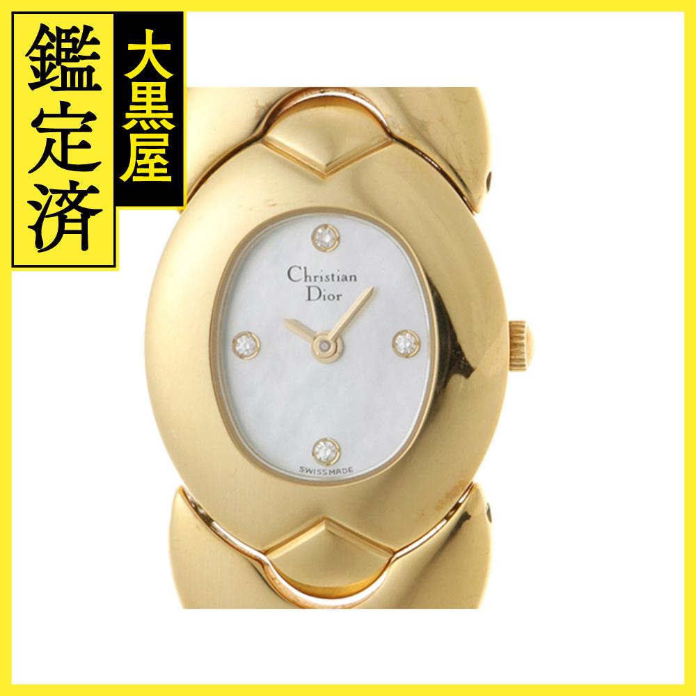 ペアChristian Dior ウォッチ ゴールド/ホワイト中古品 楽天市場】【ウォッチ】Christian Dior クリスチャン ディオール