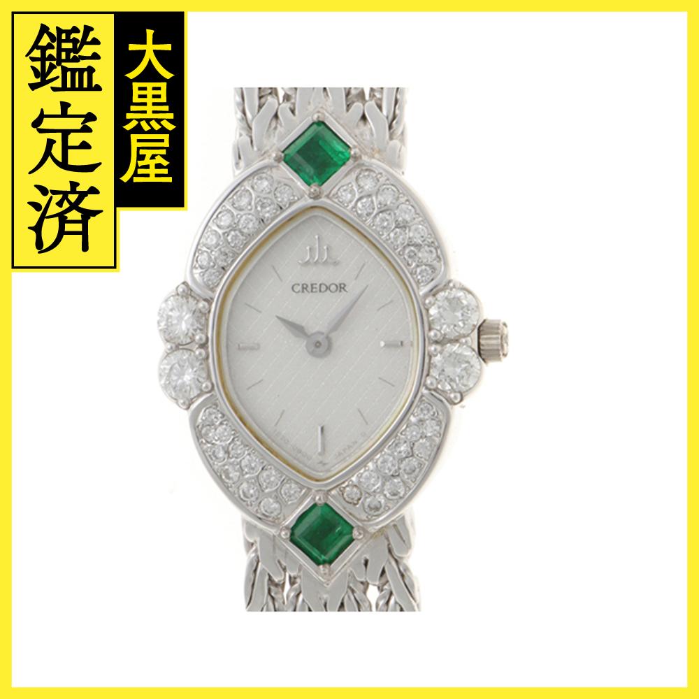 352セイコー　クレドール　5A70-0210 ダイヤベゼル　18KT 腕時計 SEIKO セイコー 5A70-0210 クレドール ベゼル ダイヤモンド