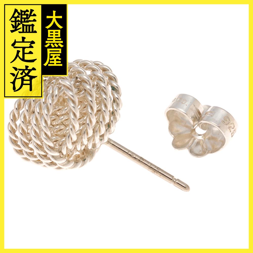 楽天市場】ティファニー シグネチャーノットピアス/K18YG/750