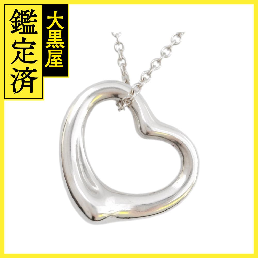 楽天市場】o【TIFFANY＆Co.】オープンハートネックレス SV925 シルバー