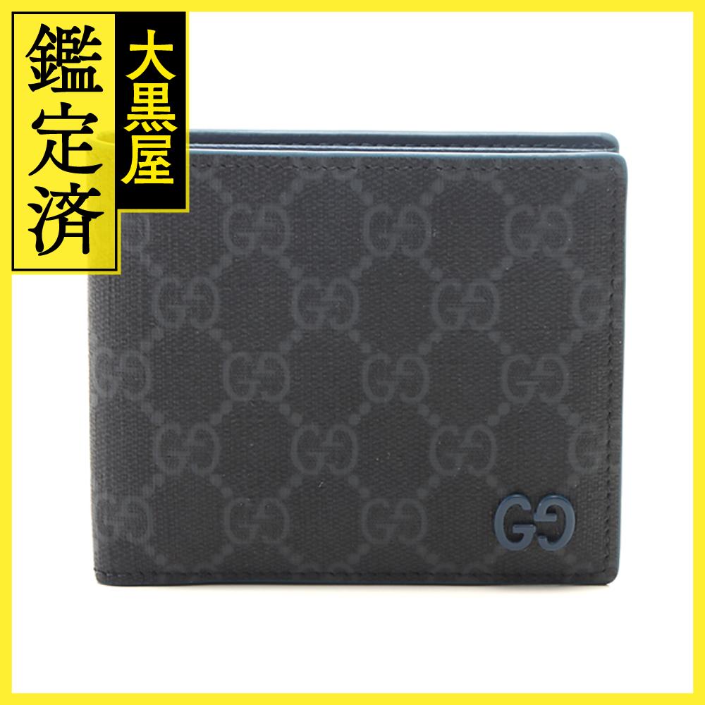日本未発売　グッチガーデン　二つ折り財布　ブラック GUCCI Garden 二つ折り財布 コウモリ 日本未発売 廃盤デザイン