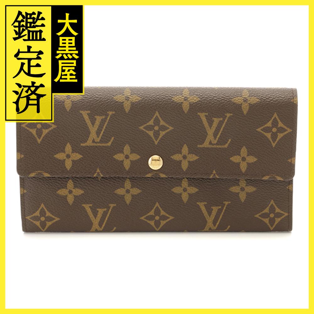 楽天市場】LOUIS VUITTON ルイヴィトン 長財布 ポルトフォイユ