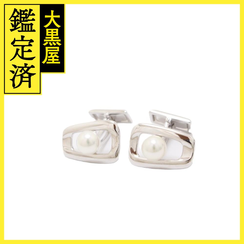 ミキモト カフス 銀製・本真珠【未使用】MIKIMOTO PF311-S ミキモト カフス 銀製・本真珠【未使用】MIKIMOTO PF311-S