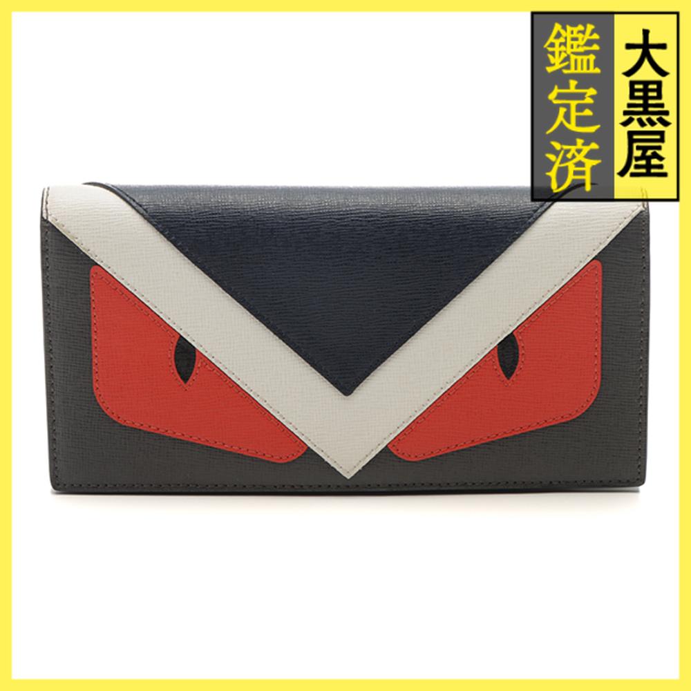 FENDI モンスター　長財布　パイソン 楽天市場】極美品 フェンディ FENDI モンスター ラウンドジップ