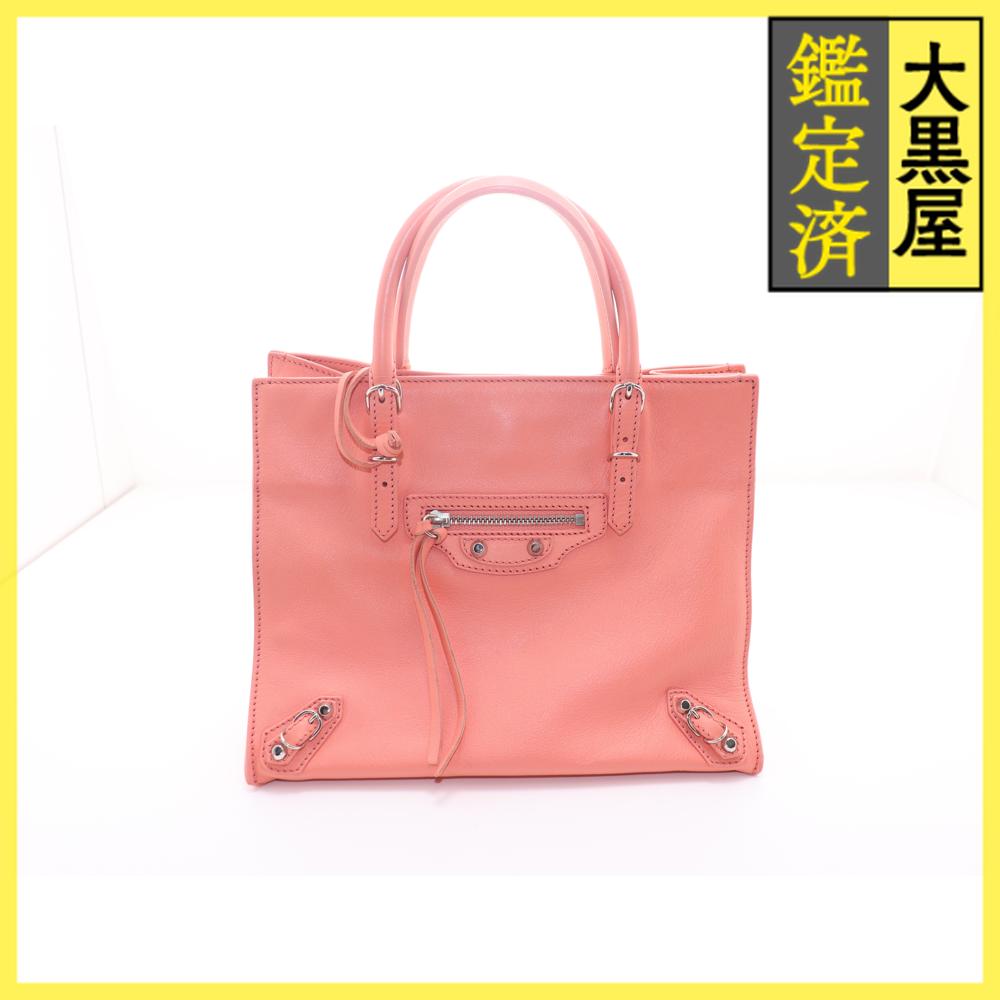 楽天市場】BALENCIAGA バレンシアガ ペーパーバッグA6 2WAYバッグ