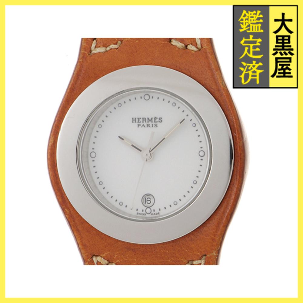 楽天市場】HERMES エルメス 時計 アーネ HA1.210 ホワイト文字盤