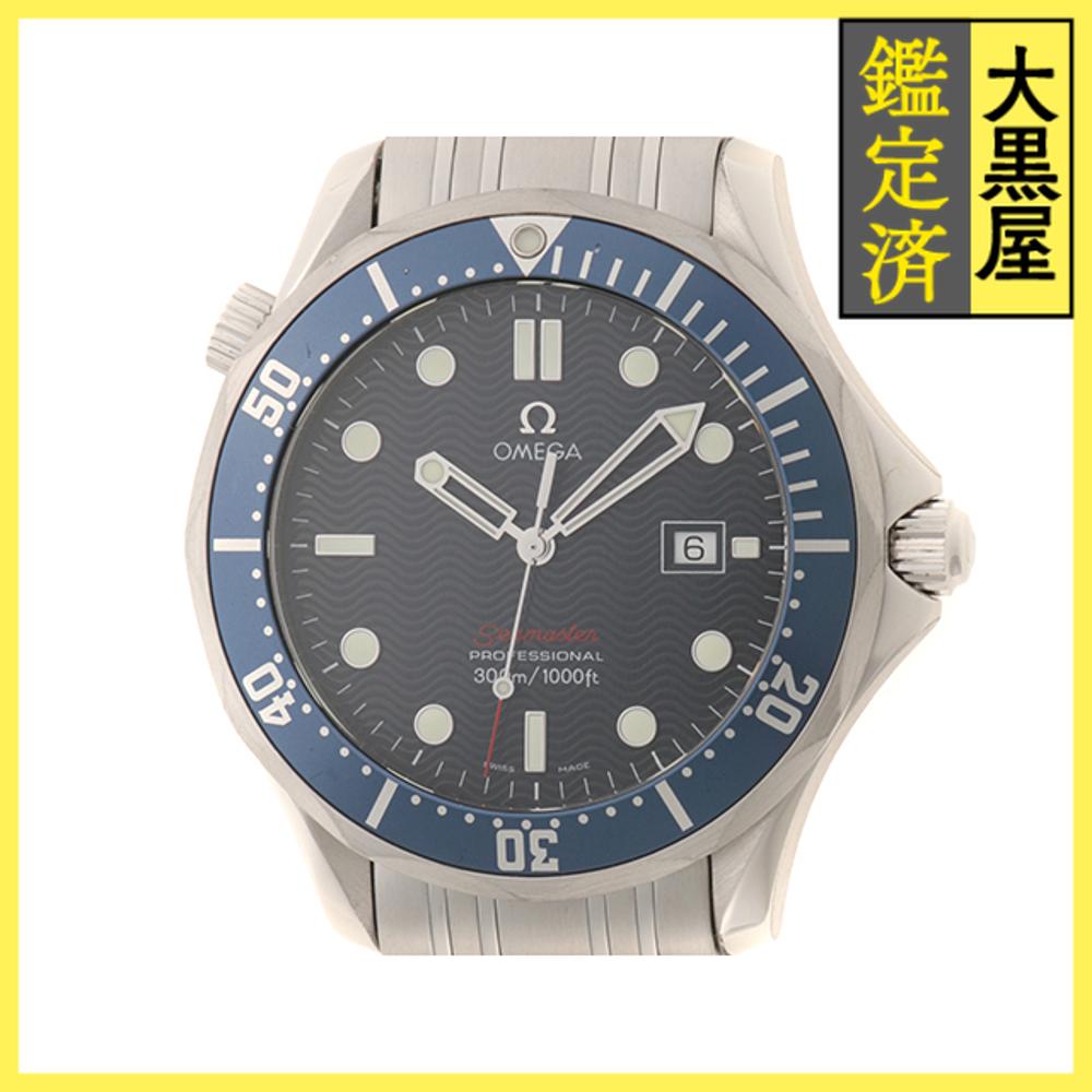 楽天市場】OMEGA オメガ シーマスター300m クオーツ 2552.80 ネイビー