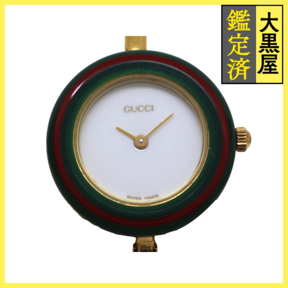 GUCCI ダイヤモンド　腕時計　トワール　バングル 楽天市場】【中古】【ウォッチ】 GUCCI グッチ トワールコレクション