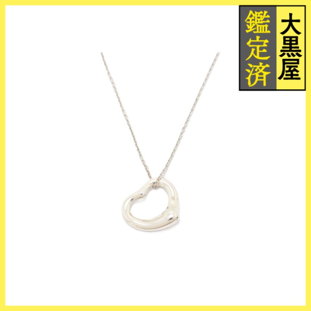 楽天市場】o【TIFFANY＆Co.】オープンハートネックレス SV925 シルバー
